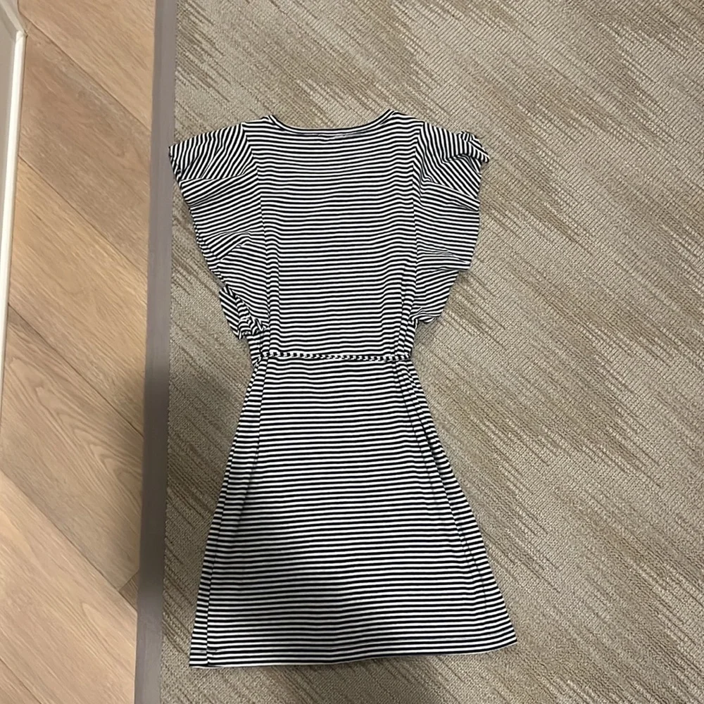 Z Supply the Capri Stripe Ruffle Dress Size small, excellent condition - Picture 9 of 9